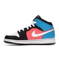 thumbnail image 2 of Jordan Kid's 1 Mid Tri Color Ribbons Shoes, from StockX, 2 of 5