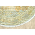 thumbnail image 4 of Turkish Oriental Geometric Diamond Area Rug Transitional Carpet 10 ft Round, 4 of 8