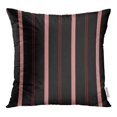 thumbnail image 1 of BOSDECO Ligne Simple Bande Noir Rouge et Blanc Modèle Abstrait Oreiller Housse de Coussin 16x16 Pouces, 1 of 1