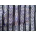 thumbnail image 4 of oneOone Tissu Popeline de Coton Rayé Ikat Imprimé au Mètre 56 Pouces de Large, 4 of 4