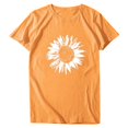 thumbnail image 4 of Endives Women's Short Sleeve T-shirt Cute Graphic Tees Crewneck Summer Tops Casual Loose Cotton T shirts, 4 of 4