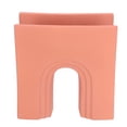 thumbnail image 2 of Jarrones de cerámica para flores, floreros geométricos de color naranja para decoración, jarrones de cerámica de alto rendimiento, 2 of 12