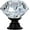 Black, variant on 12 Pcs 30MM Crystal Clear Glass Dresser Knobs Silver Diamond Drawer Knobs Pulls Handles Kitchen Cabinet Knobs for Dresser Drawers