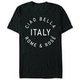 thumbnail image 4 of LOST GODS Mens Ciao Bella Italy Rome and Rose T-Shirt, 4 of 4