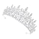 thumbnail image 3 of KAKOWELY Corona de niña elegante tiara corona de diamantes de imitación tiara nupcial fiesta corona, 3 of 4