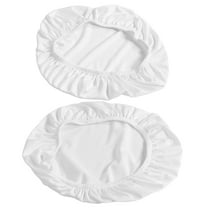 LOLIPPYY 1Set Bathroom Toilet Lid Cover Made from Fabric with Modern Elegant Appearance