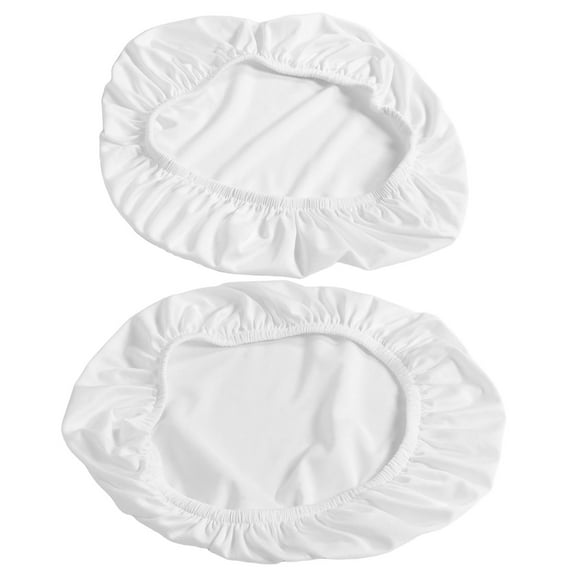 LOLIPPYY 1Set Bathroom Toilet Lid Cover Made from Fabric with Modern Elegant Appearance