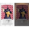 thumbnail image 2 of Caroline's Treasures SS4495CNL Doberman Hearts Love and Valentine's Day Portrait Ceramic Night Light, 6x4x3", multicolor, 2 of 2