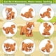 thumbnail image 2 of Pattern Yellow Plush Cat Stuffed Animal Interactive Cat Robot Toy, Barking Meow Kitten Touch Control Toy Cat for Girl Baby L:12" * H:8" * W:5, 2 of 4