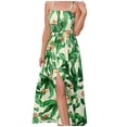 thumbnail image 2 of SMihono Robe Maxi Bohème d'Été pour Femmes Grande Taille Mode Décontractée Printemps et Été Sans Manches Col Carré Robe de Plage, 2 of 9