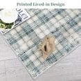 thumbnail image 5 of AOILE Washable Plaid Area Rug – Ultra-Soft Modern Farmhouse Runner, Non-Slip Throw Rug for Hallway, Entryway, Bedroom, Kitchen, Laundry, and Living Room, 5 of 6