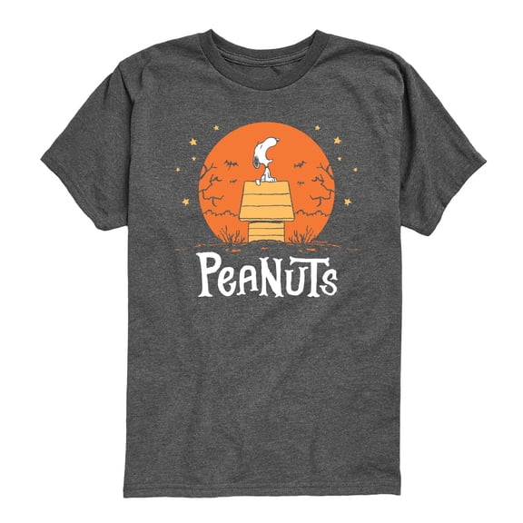 Peanuts - Snoopy Howling Boys' Short Sleeve Graphic T-Shirt
