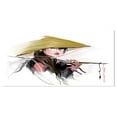 thumbnail image 2 of Femme Vietnamienne - Impression sur Toile de Portrait d'Art Numérique, 2 of 3