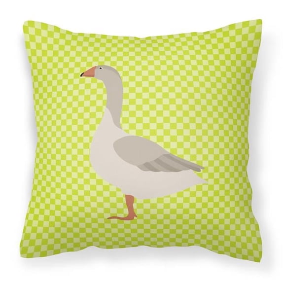 Animal Art Checkboard Design Fabric Decorative Pillow