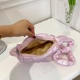 thumbnail image 2 of Crossbody Bolsos Mujeres Suave Plisado Ligero Casual Mujer Monedero Rosa DQrwqpou Para Estrenar, 2 of 4