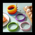 thumbnail image 4 of 14 Piezas de Molde Redondo de Silicona para Hacer Huevos Colores, Herramienta para Hacer Panqueques, Molde para Huevos Escalfados, Molde para Anillos de Huevos para Cocinar, 4 of 7