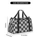 thumbnail image 3 of Fotbe Nautical Anchors1 Bolsa de Viaje con Estampado, Bolsa de Fin de Semana para Mujer con Compartimento para Zapatos, Bolsa de Gimnasio con Bolsillo Húmedo, 3 of 7