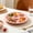 Pink, variant on Compartmentalized Plastic Meal Tray, 5-Compartment Divided Plate for Lunch Home, Lightweight Portion Control Plates for Preschoolers, Bento Style Serving Dish in 6 Colors, Pink