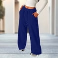 thumbnail image 7 of Eiyaclvo Boys Baggy Sweatpants Straight Wide Leg Sweatpant Joggers Drawstring Waisted Open Bottom Sweat Pants with Pockets Size 4-15 Years, 7 of 7