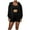 Black, variant on Sweatsuit for Women 2 Piece Outfits Long Sleeve Zipper Athletic Jacket Biker Shorts Running Sets