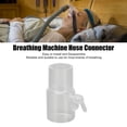 thumbnail image 4 of Adaptador De Tubo Para Máquina De Respiración, Fácil Instalación Conector De Manguera Para Máquina De Respiración De PVC Totalmente Compatible Conexión Hermética Interior, 4 of 7