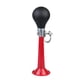 thumbnail image 1 of Claxon de bicicleta - Bocina de payaso con bombilla extruida de metal para manillares y carros, 6 colores, sonido fuerte, fácil de instalar, duradero, 1 of 6