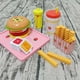 thumbnail image 2 of Set de juego de comida rápida Kitchen Simulation, juguete de madera para niños, 2 of 3