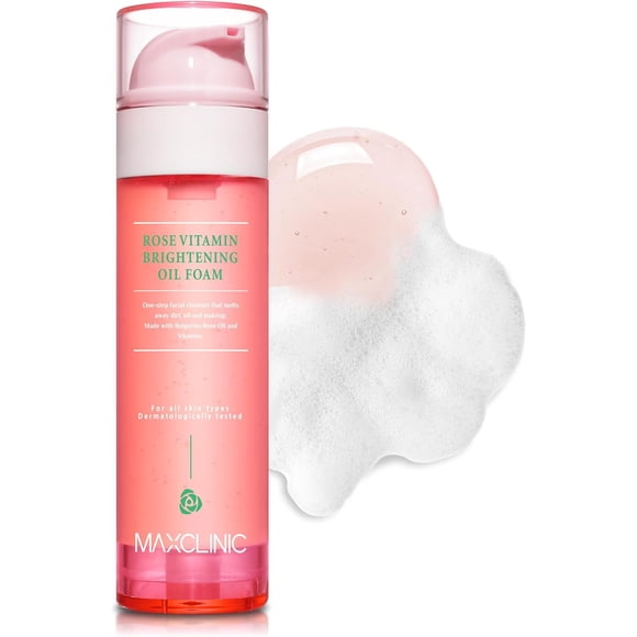 MAXCLINIC | Limpiador en Espuma de Aceite de Vitamina Rosa (110 g)