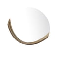 thumbnail image 4 of Mirrorize Canada Round Gold Bathroom Metal Framed Decorative Wall Mirror (24 in. Diameter), 4 of 15