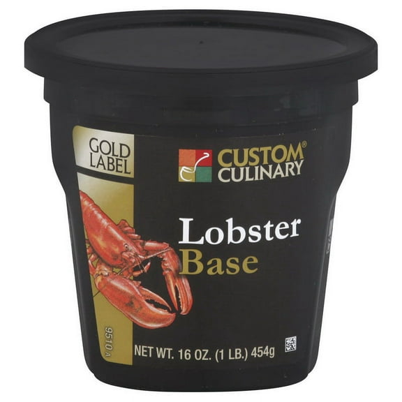 (Price/Case)Gold Label No Msg Added Lobster Base Paste 1 Pound Tub - 6 Per Case