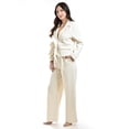 thumbnail image 2 of Set de Pantalon y Blazer Roman Fashion Textura Juvenil Hueso Beige M, 2 of 5