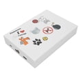thumbnail image 2 of Portátil Para Rascar Gatitos, Caja Fuerte Interactiva Plegable Para Aliviar El Aburrimiento, Rascador Para Gatos, Portátil Para Mantener Al Gato Saludable Para Gatos Para Jugar ANGGREK Cat Laptop Shaped Scratching Board, 2 of 8