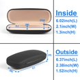 thumbnail image 2 of Estuche rígido protector negro para anteojos RayLove, 2 of 6