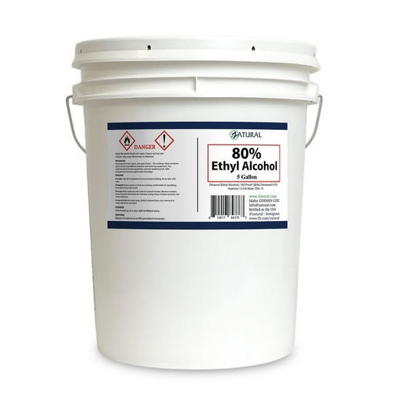 Ethanol - Ethyl Alcohol - 80% Ethanol 4.5% Heptane 15.5% Water (640 Ounce)