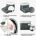 thumbnail image 4 of TIMIFIS Heated Blanket Home Essentials Electric Foot Warmer For Men And Women, Quick Foot Heating Pad, Six-speed Temperature Control, Machine Washable Foot Warmer Under The Table, 4 of 7