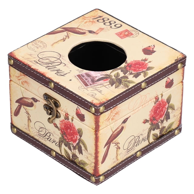 Napkin Holder,Paper Towel Dispenser Retro Paper Dispenser Tissue Holder High-End Performance
