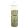 thumbnail image 2 of Home Textile Storage Clearance 3 Grids Wall Hanging Storage Bag Organizer Toys Container Decor Pocket Pouch, Home Textile Home Textile Storage, 2 of 4