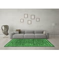 thumbnail image 3 of Ahgly Company Indoor Round Persian Emerald Green Traditional Area Rugs, 3' Round, 3 of 4