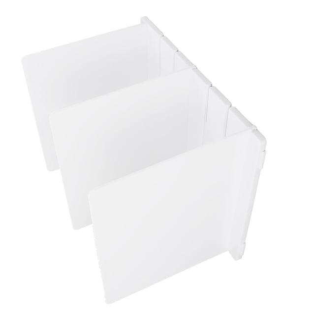 Closet Divider Organizer, Multifunctional Shelf Divider Holder ABS Material for Tableware for Handbag 3 Divider Board,4 Divider Board,5 Divider Board