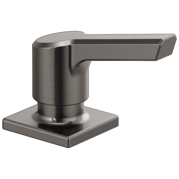 Delta Pivotal Soap/Lotion Dispenser, Black Stainless