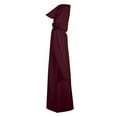 thumbnail image 4 of Wowcloth Halloween Medieval - Style Hooded Cloak - Women's Long - Sleeve Solid Gown for Parties & Cosplay, 4 of 7