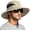 P-Khaki, variant on Bucket Hats for Women AURORADY Unisex Outdoor Sun Hat Wide Brim Bucket Hat Fishing Cap with Breathable, Beige One Size Bucket Hats