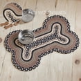 thumbnail image 5 of VHC Brands Sawyer Mill Bone Shape Indoor-Outdoor Rug, Recycled Polyester, Medium, Charcoal, 15x23, 5 of 11