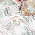 thumbnail image 3 of Yibo 19th Birthday Gifts for Girls Blanket Flannel Soft and Comfortable Anti-static Bed Sofa Blanket, 3 of 7