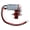 Red, variant on Suodoka RC Gearbox with 050 50T Motor Metal Plastic Transparent Transmission Gearbox Replacement for Axial SCX24 1/24 Scale RC Car Upgrade Parts Green 3.15 inches / 8 cm