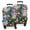 Pioneer Flower Floral-2, variant on Pioneer Flower Floral Print Pattern Luggage Cover Fashion Suitcase Cover Baggage Covers Fit 25-28 Inch Luggage (Go Travel)