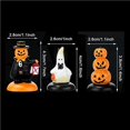 thumbnail image 3 of Yuarrent 3 Pieces Halloween Action Figures Set Toys Cartoon Tabletop Kids Scene Adornment Gift Festival Desktop Style Figurine Layout Type3 NO3, 3 of 6