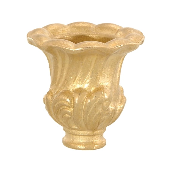 B&P Lamp® Cast Brass Candle Cup, 1 5/8" Ht.
