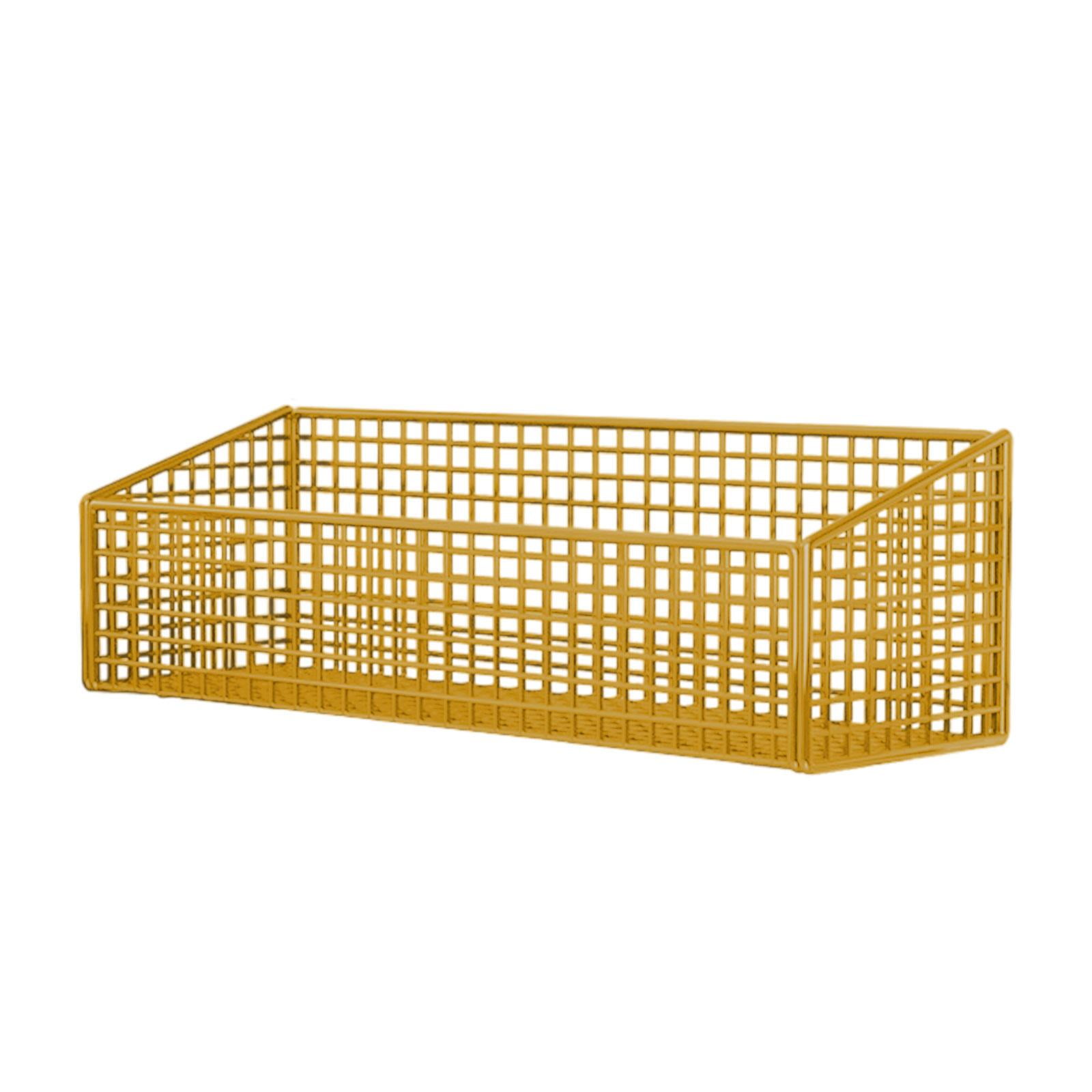 Fruit Vegetable Basket Organizer Wire Metal Sturdy Large Wall Mounted for Pantry Kitchen Home