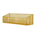 thumbnail image 3 of CarpNettore Wall Mount Wire Basket Food Storage Kitchen Storage for Ginger Egg Vegetable Gold S, 3 of 9